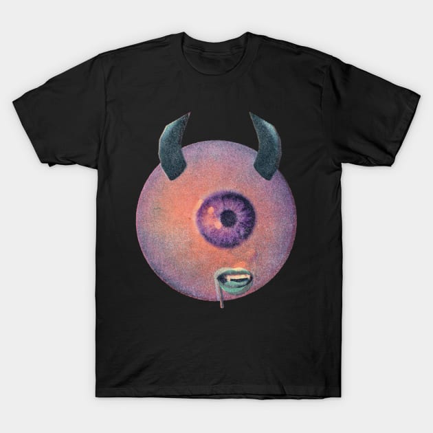 Weirdcore Aesthetic Eye T-Shirt by DRIPCRIME Y2K